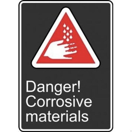 Accuform CSA SAFETY SIGN DANGER GAS MCSA115VP MCSA115VP